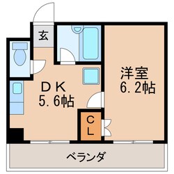 メゾン名城の物件間取画像